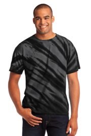 Port & Co™ Tiger Stripe Tie-Dye Tee. PC148