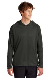 Port & Co™ Performance Pullover Hooded Tee PC380H - Image 4
