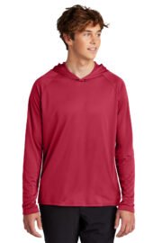 Port & Co™ Performance Pullover Hooded Tee PC380H - Image 7