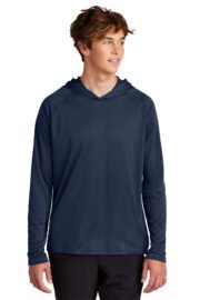 Port & Co™ Performance Pullover Hooded Tee PC380H - Image 9