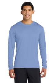 Port & Co™ Long Sleeve Performance Tee. PC380LS - Image 3