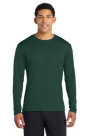 Port & Co™ Long Sleeve Performance Tee. PC380LS - Image 5