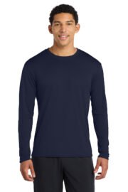 Port & Co™ Long Sleeve Performance Tee. PC380LS - Image 6