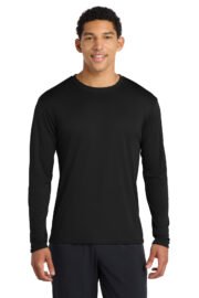 Port & Co™ Long Sleeve Performance Tee. PC380LS - Image 8