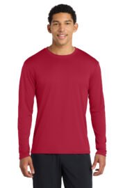 Port & Co™ Long Sleeve Performance Tee. PC380LS - Image 10