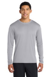 Port & Co™ Long Sleeve Performance Tee. PC380LS - Image 12