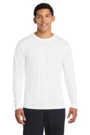 Port & Co™ Long Sleeve Performance Tee. PC380LS - Image 14