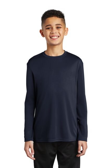 Port & Co™ Youth Long Sleeve Performance Tee PC380YLS