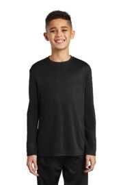 Port & Co™ Youth Long Sleeve Performance Tee PC380YLS - Image 3