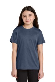 Port & Co™ Youth Heather Performance Tee PC390Y - Image 5