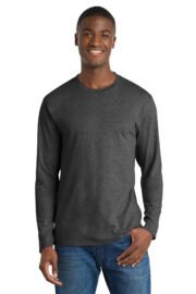 Port & Co™ Long Sleeve Fan Favorite Tee. PC450LS - Image 7