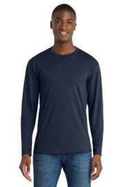 Port & Co™ Long Sleeve Fan Favorite Tee. PC450LS - Image 8