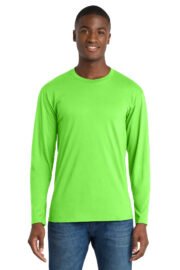 Port & Co™ Long Sleeve Fan Favorite Tee. PC450LS - Image 9