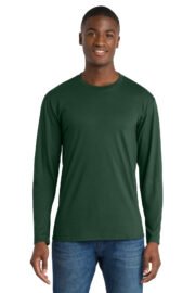 Port & Co™ Long Sleeve Fan Favorite Tee. PC450LS - Image 10