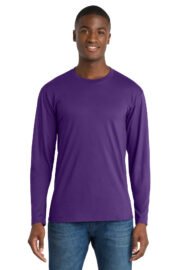 Port & Co™ Long Sleeve Fan Favorite Tee. PC450LS - Image 15