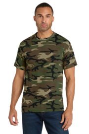 Port & Co™ Core Cotton Camo Tee.  PC54C - Image 3