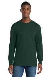 Port & Co™ Long Sleeve Core Cotton Tee. PC54LS - Image 7