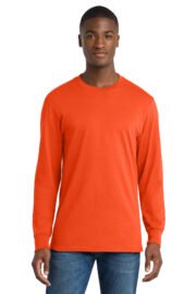 Port & Co™ Long Sleeve Core Cotton Tee. PC54LS - Image 16