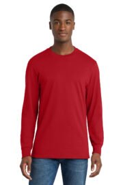 Port & Co™ Long Sleeve Core Cotton Tee. PC54LS - Image 18