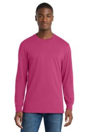 Port & Co™ Long Sleeve Core Cotton Tee. PC54LS - Image 22