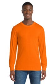 Port & Co™ Long Sleeve Core Cotton Tee. PC54LS - Image 21