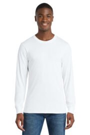 Port & Co™ Long Sleeve Core Cotton Tee. PC54LS - Image 24