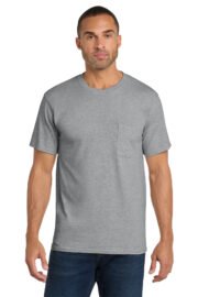 Port & Co™ Core Cotton Pocket Tee. PC54P - Image 3