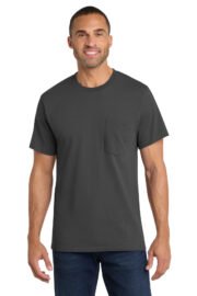 Port & Co™ Core Cotton Pocket Tee. PC54P - Image 5