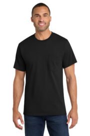 Port & Co™ Core Cotton Pocket Tee. PC54P - Image 7