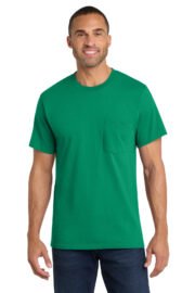 Port & Co™ Core Cotton Pocket Tee. PC54P - Image 8
