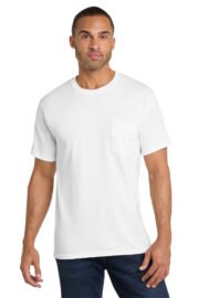 Port & Co™ Core Cotton Pocket Tee. PC54P - Image 14