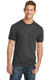 Port & Co™ Core Cotton Ringer Tee.  PC54R - Image 3
