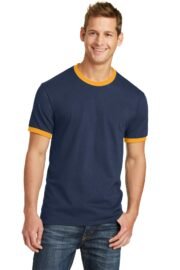 Port & Co™ Core Cotton Ringer Tee.  PC54R - Image 5