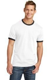 Port & Co™ Core Cotton Ringer Tee.  PC54R - Image 7