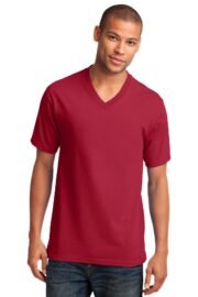 Port & Co™ Core Cotton V-Neck Tee. PC54V - Image 9