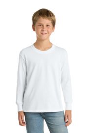 Port & Co™ Youth Long Sleeve Core Cotton Tee. PC54YLS - Image 18