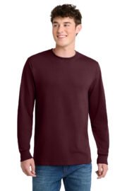 Port & Co™ Tall Long Sleeve Core Blend Tee. PC55LST - Image 4
