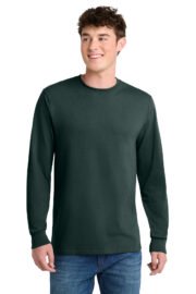 Port & Co™ Tall Long Sleeve Core Blend Tee. PC55LST - Image 6