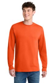 Port & Co™ Tall Long Sleeve Core Blend Tee. PC55LST - Image 12