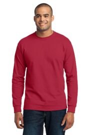 Port & Co™ Long Sleeve Core Blend Tee. PC55LS - Image 16