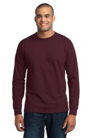 Port & Co™ Long Sleeve Core Blend Tee. PC55LS - Image 5