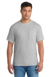 Port & Co™ Tall Core Blend Pocket Tee. PC55PT