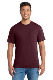 Port & Co™ Tall Core Blend Pocket Tee. PC55PT - Image 4