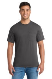 Port & Co™ Tall Core Blend Pocket Tee. PC55PT - Image 5