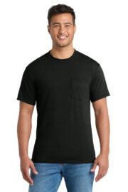 Port & Co™ Tall Core Blend Pocket Tee. PC55PT - Image 7