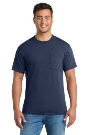 Port & Co™ Tall Core Blend Pocket Tee. PC55PT - Image 9