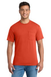 Port & Co™ Tall Core Blend Pocket Tee. PC55PT - Image 10