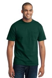 Port & Co™ Core Blend Pocket Tee. PC55P - Image 7