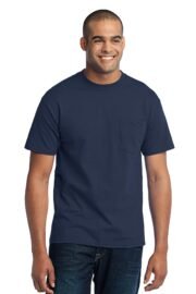 Port & Co™ Core Blend Pocket Tee. PC55P - Image 12