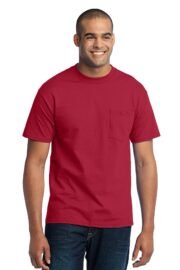 Port & Co™ Core Blend Pocket Tee. PC55P - Image 14